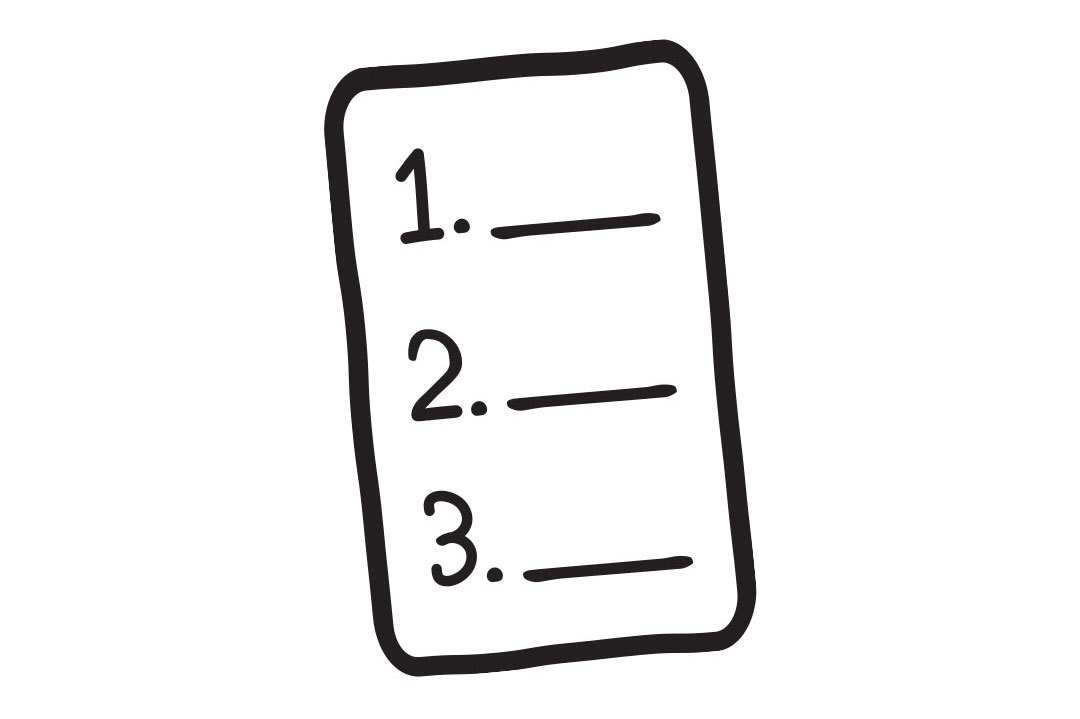 to do list