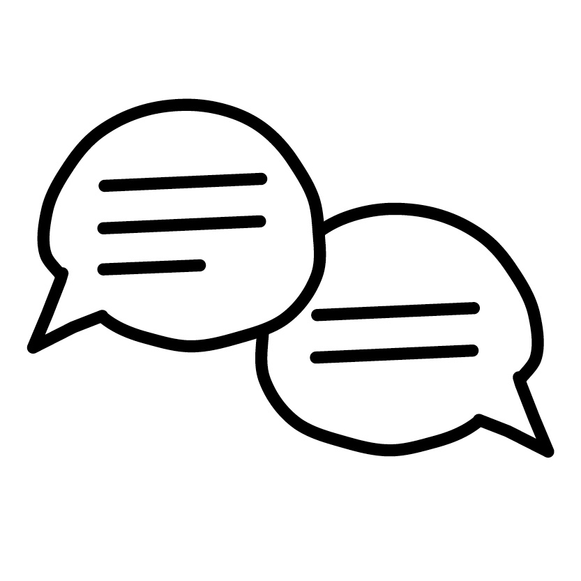 speech bubbles