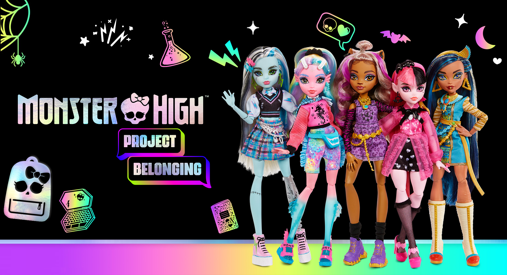 monster high project belonging dolls