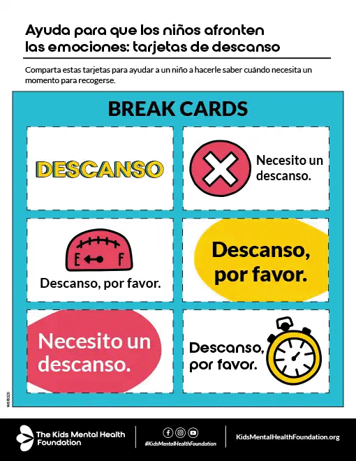 Tarjetas de pausa no verbales